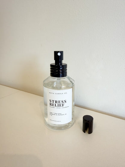 Silver Glass 4oz Spray Bottles